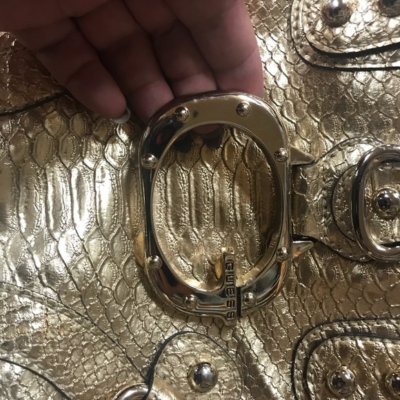 GUESS NWOT Shimmery Handbag - Picture 2 of 7